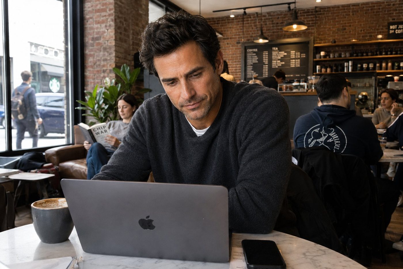 Working at Not Just Coffee
